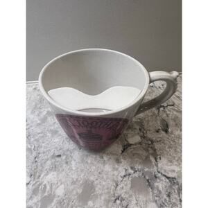 Vintage Portmeirion England Pottery Mustache Mug JL